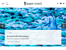 Tablet Screenshot of paperstreet.it